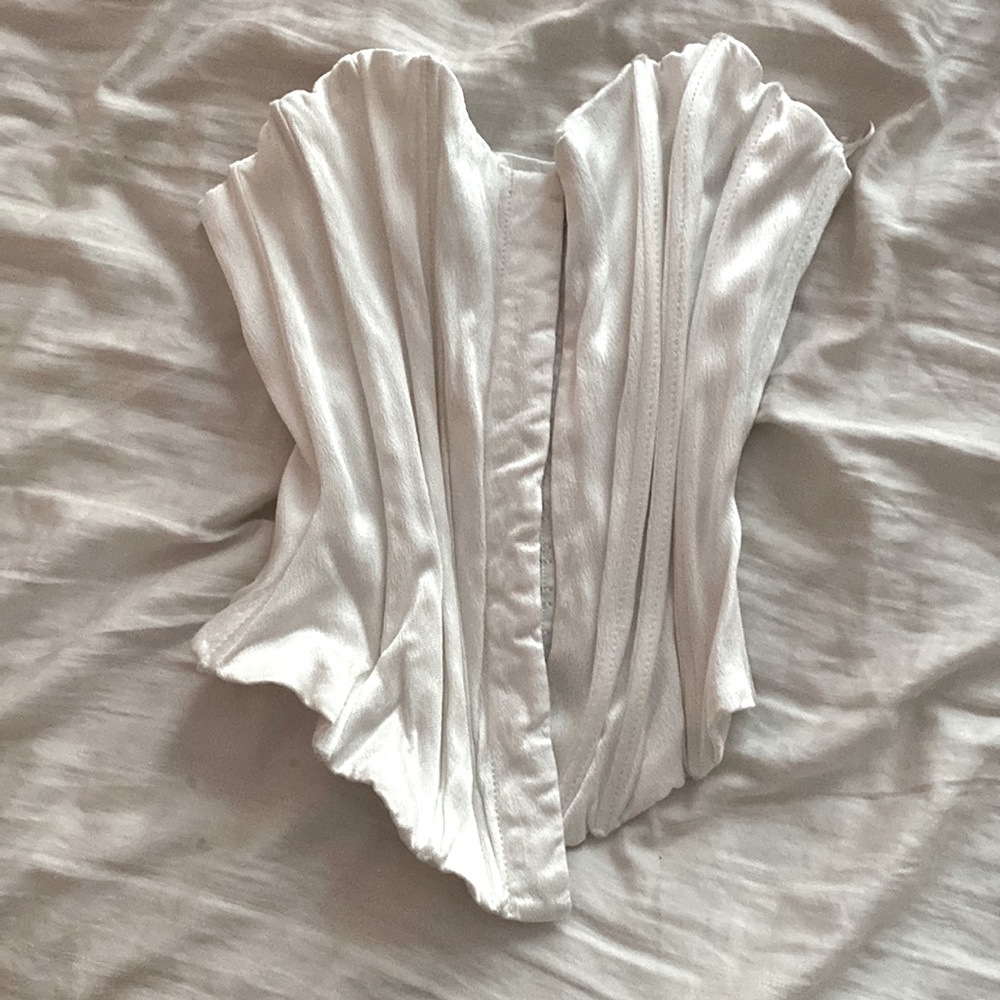 Whit Corset top from Zara